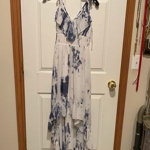 Guess High low tied eye dress